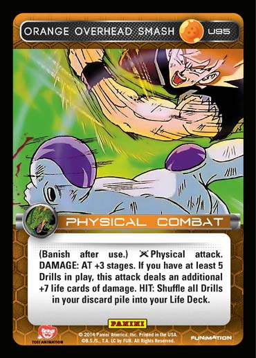 Orange Overhead Smash (FOIL)